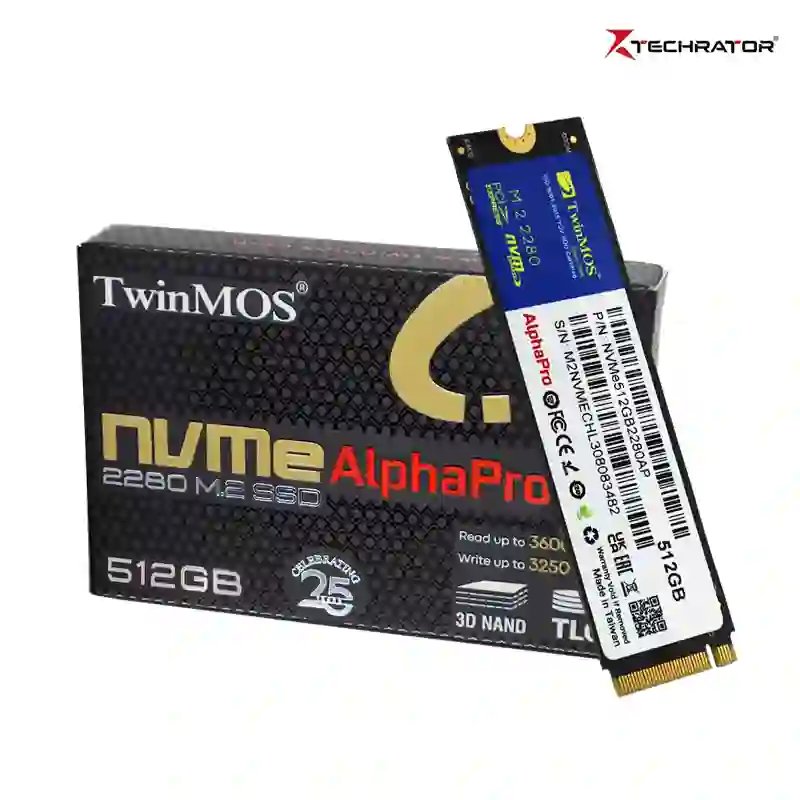 TwinMOS AlphaPro 256GB NVMe M.2 2280 SSD