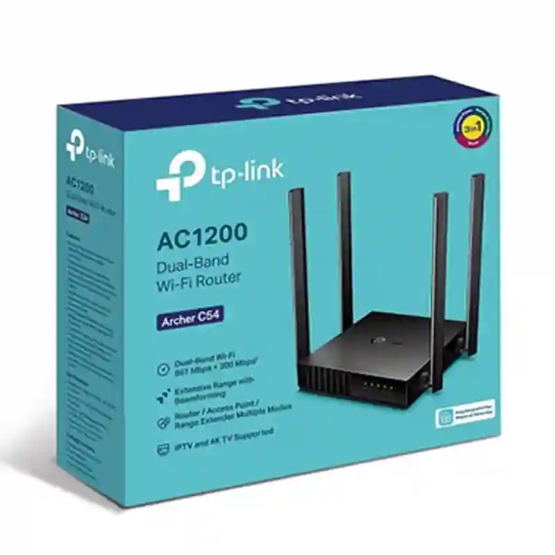 TP-Link Archer C54 AC1200 Dual Band Wi-Fi Router