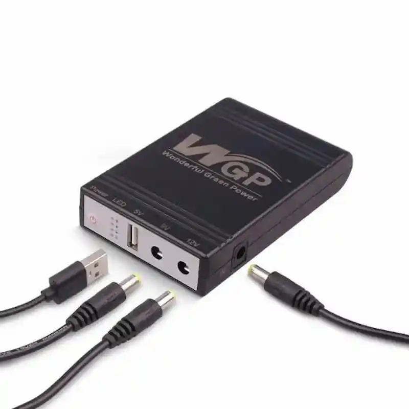 WGP Mini DC UPS 10400Mah For Wifi Router And Onu